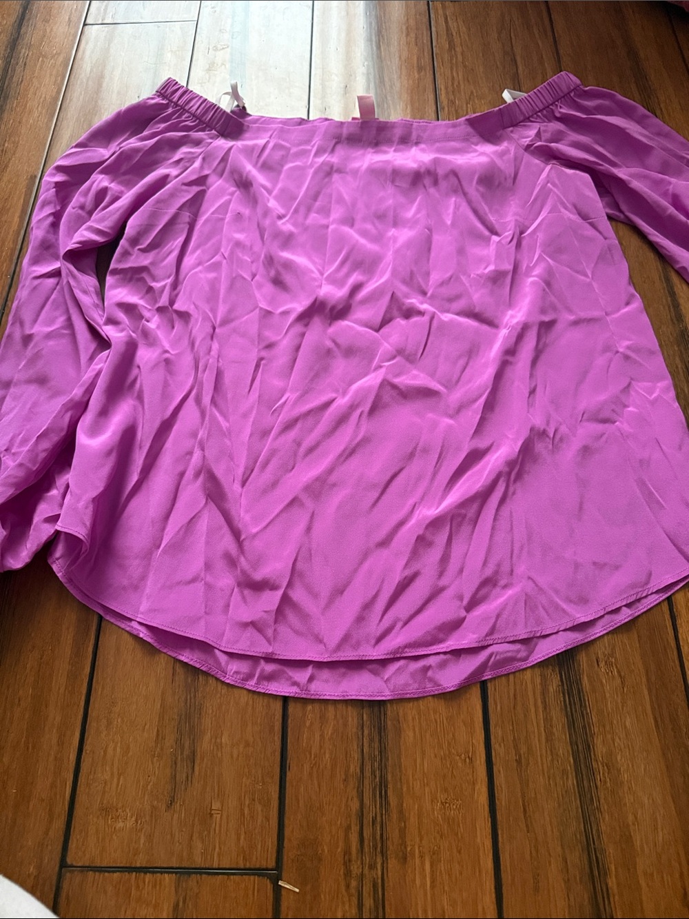 Lily Pulitzer Off-Shoulder Pink Blouse